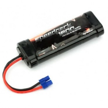 BATERIA NI-MH 7.2V 1800MAH 6CELL FLAT COM CONECTOR EC3 DYNAMITE SPEEDPACK DYN1050EC